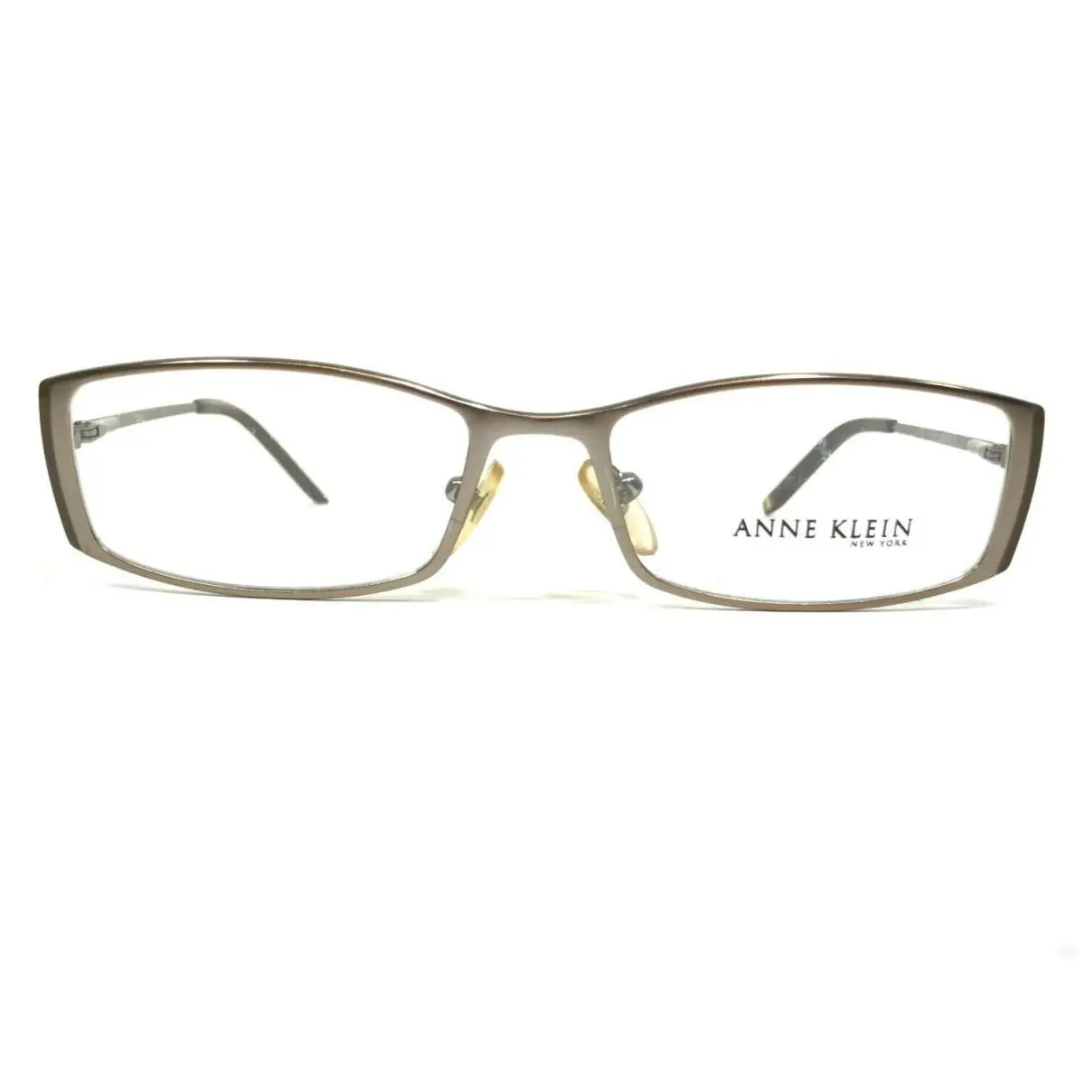 Anne Klein Eyeglasses Frames Akny 9085 512 Silver Gold Rectangular 51-16-135