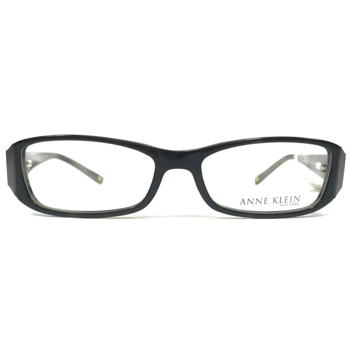 Anne Klein Eyeglasses Frames AK 8061 166 Brown Green Rectangular 51-15-135