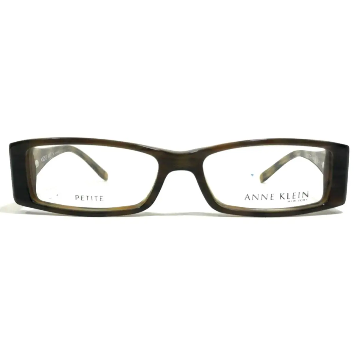 Anne Klein Petite Eyeglasses Frames AK 8064 162 Brown Rectangular 48-14-130