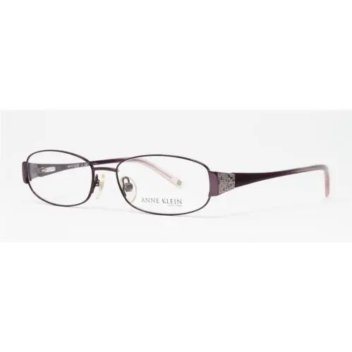 Anne Klein Women`s Eyeglasses AK9113-560 Violet 53mm Metal Optical Frame