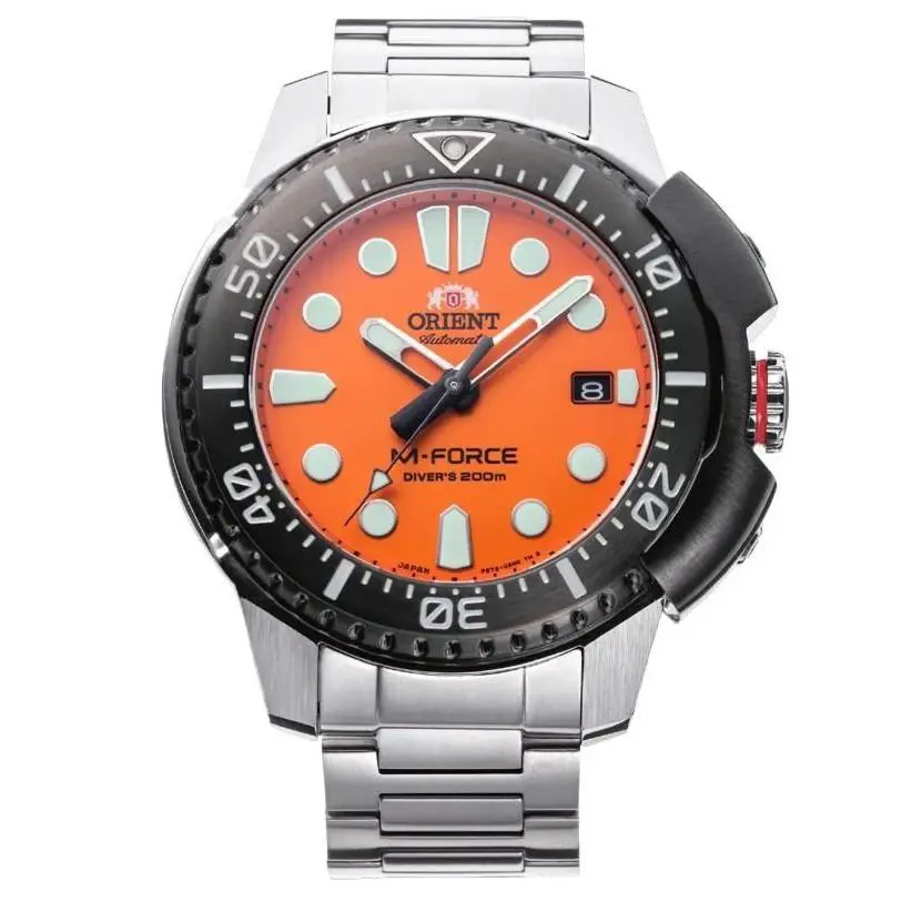 Orient RA-AC0L08Y Automatic Yellow Dial Stainless Steel Watch