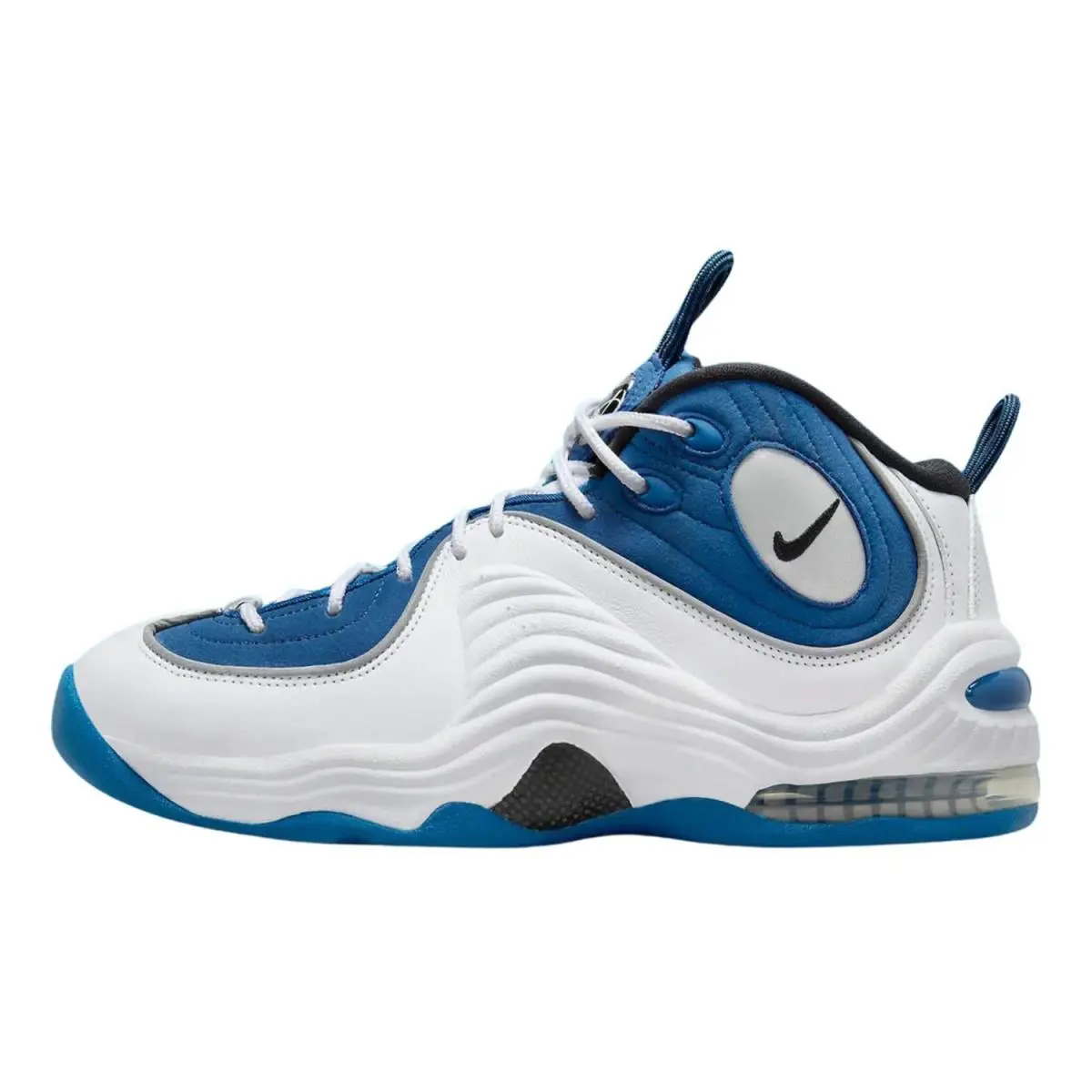 Nike Unisex Air Penny II Sneakers - Atlantic Blue/white/black/metallic Silver - Atlantic Blue/White/Black/Metallic Silver