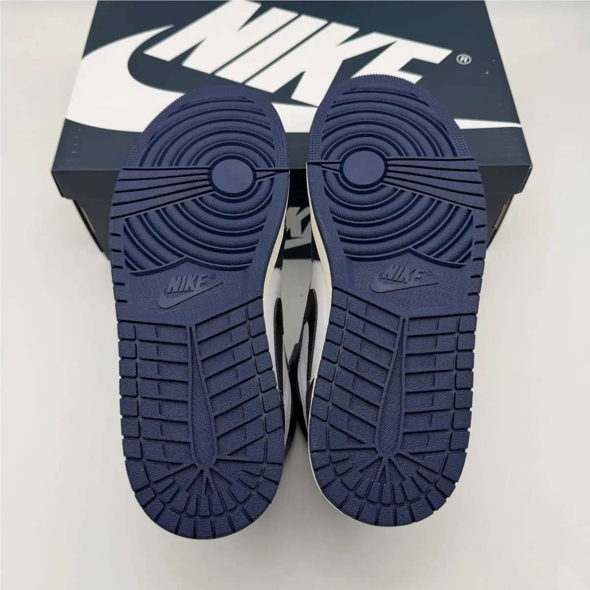 Nike shoes - Air Jordan 1 - Air - DZ5485-401 - Blue, Manufacturer: Midnight Navy/Black/White/Sail 5