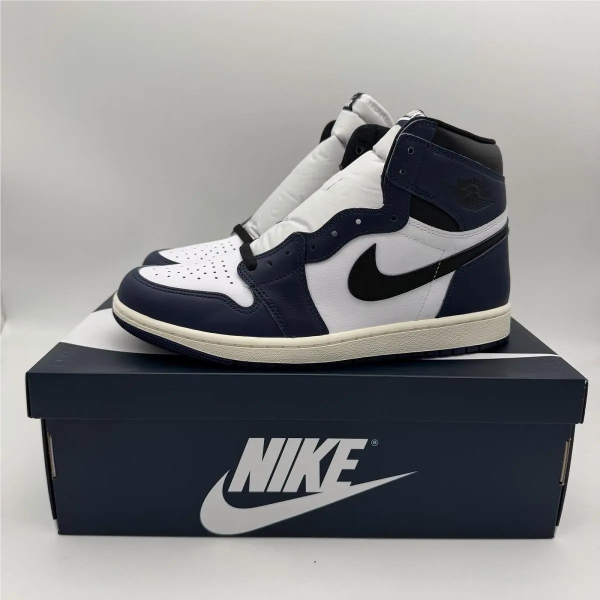 Nike shoes - Air Jordan 1 - Air - DZ5485-401 - Blue, Manufacturer: Midnight Navy/Black/White/Sail 7