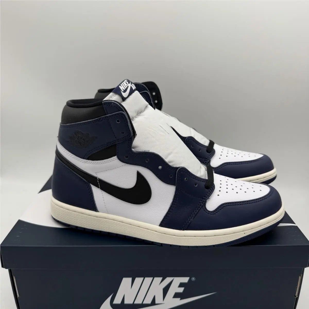 Nike shoes - Air Jordan 1 - Air - DZ5485-401 - Blue, Manufacturer: Midnight Navy/Black/White/Sail 2
