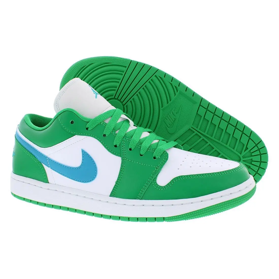 Nike shoes - Lucky Green/Aquatone/White, Main: Green 4