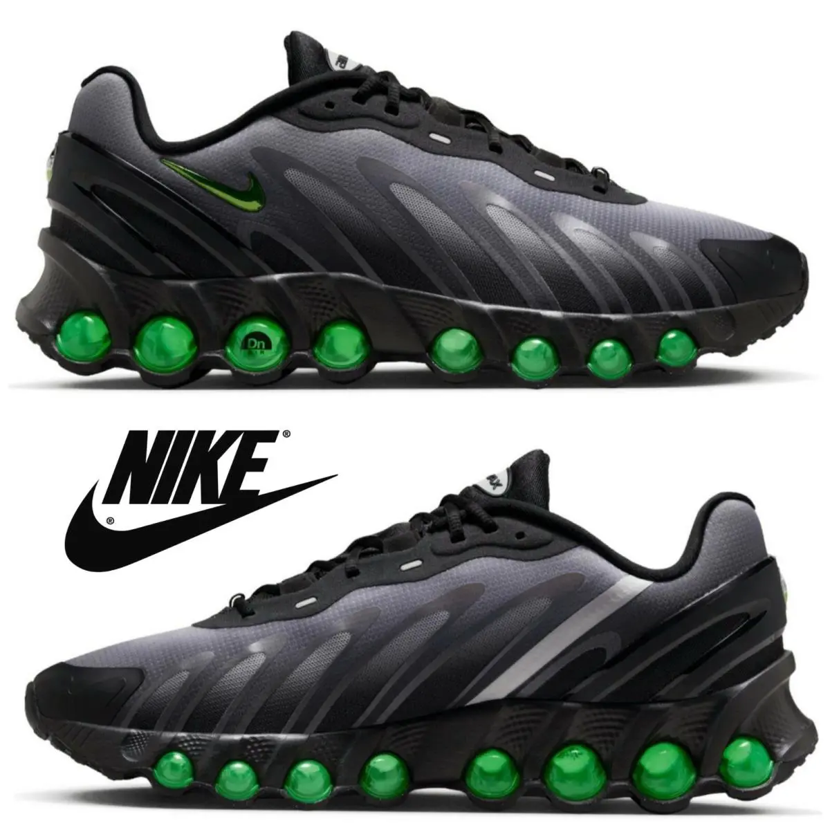 Nike shoes - Nike Air Max DN - Air Max - Gray, Maufacturer: Black/Light Smoke Grey/Volt 26