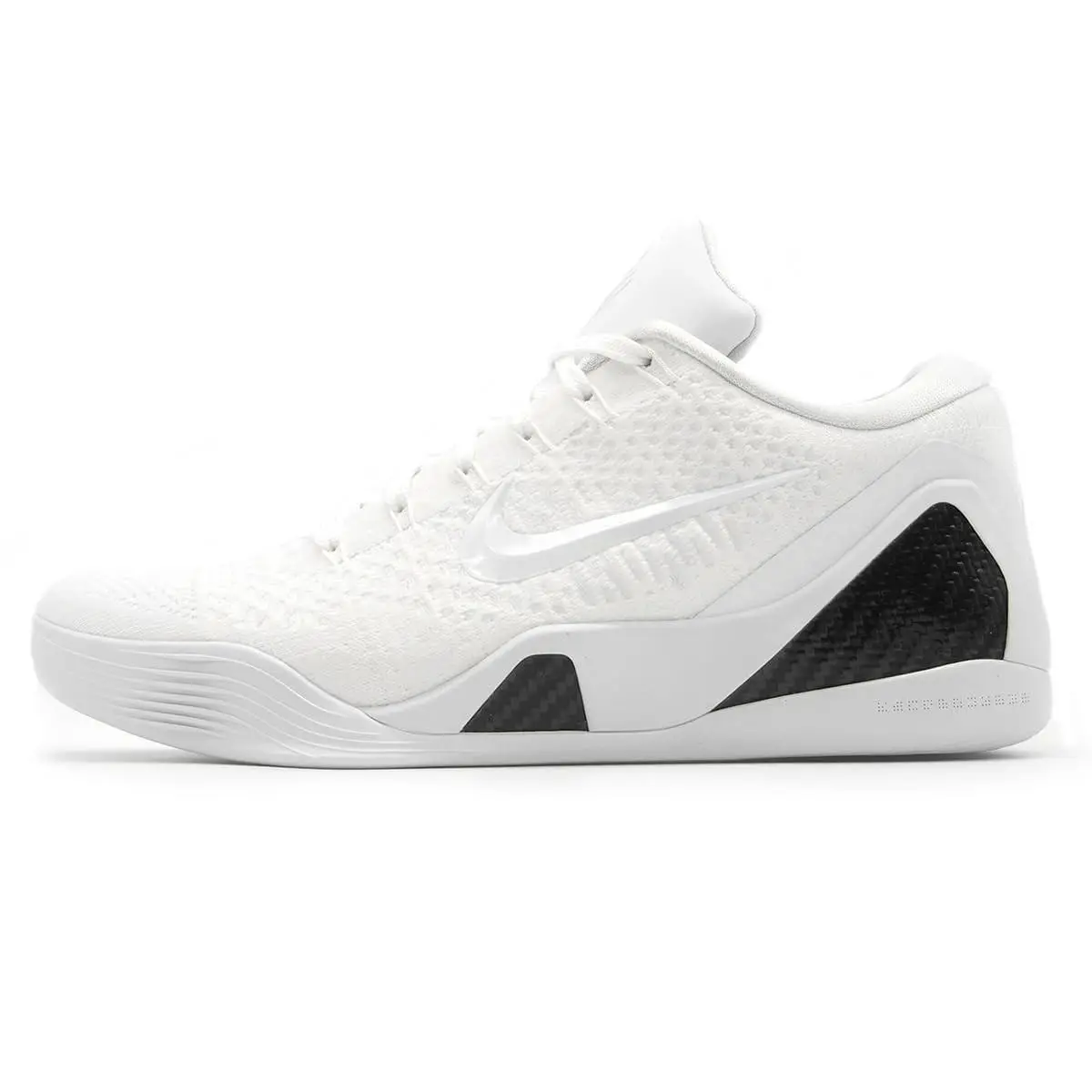 Nike Mens` Kobe9 Elite Low Protro Basketball Shoes - White/white-white - White/White-White