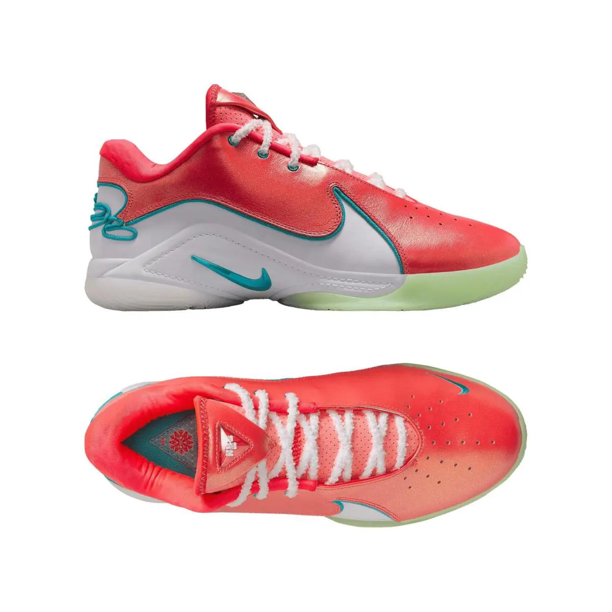 Nike shoes - Solar Red/White/Vapor Green/Dusty Cactus (UPC: 197859719587) 5