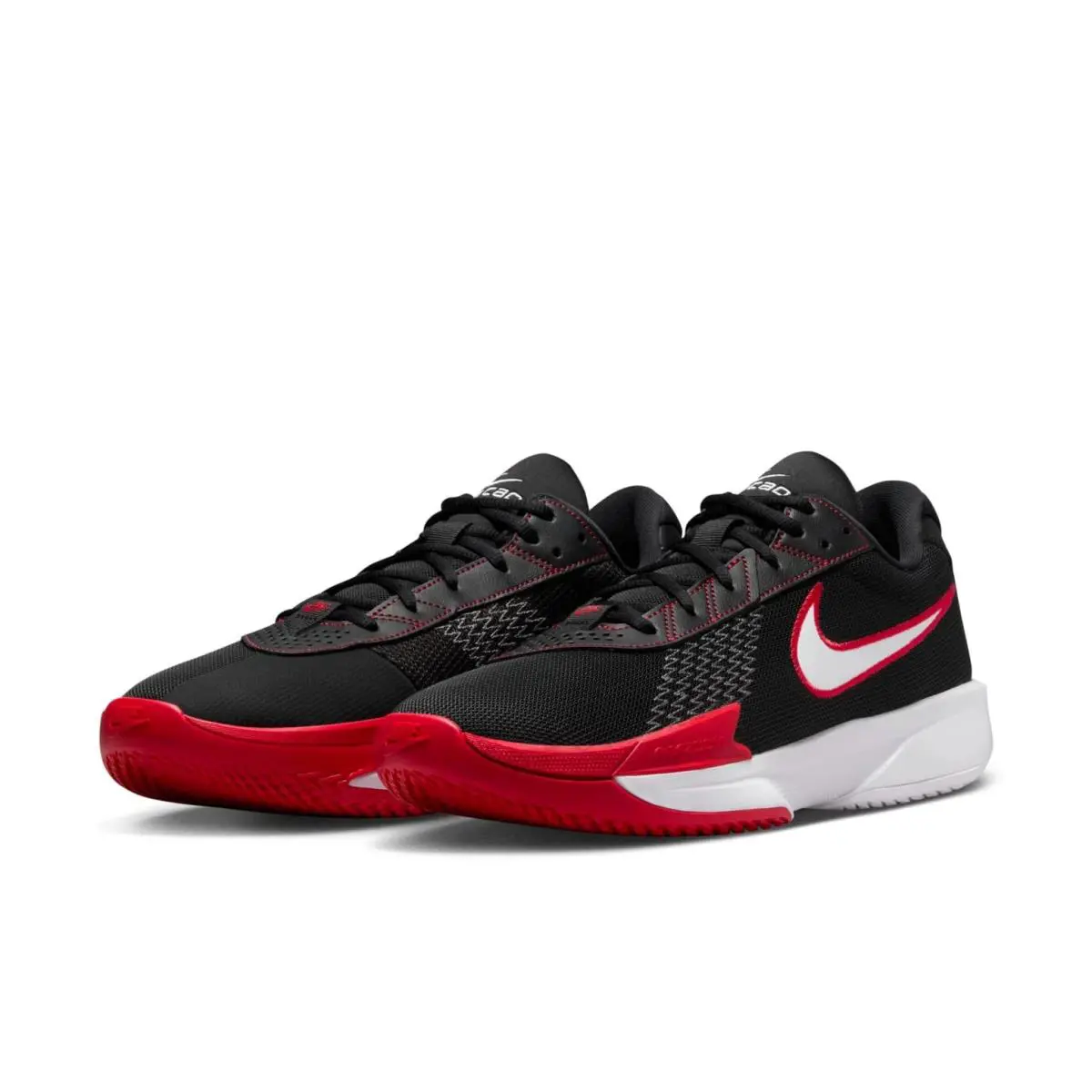 Nike shoes - Nike Air Zoom GT Cut - FB2599 008 - BLACK /WHITE UNIVERSITY RED 7