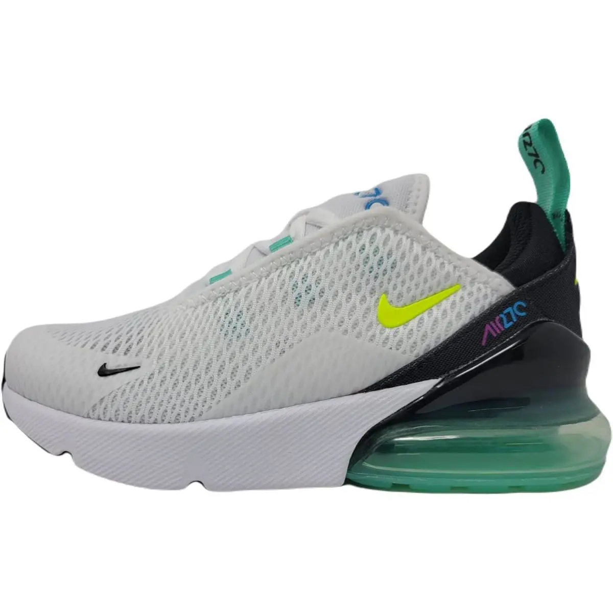 Nike shoes - DX3348 100 - DX3348 100 - White/Volt-Black-Laser Blue 4