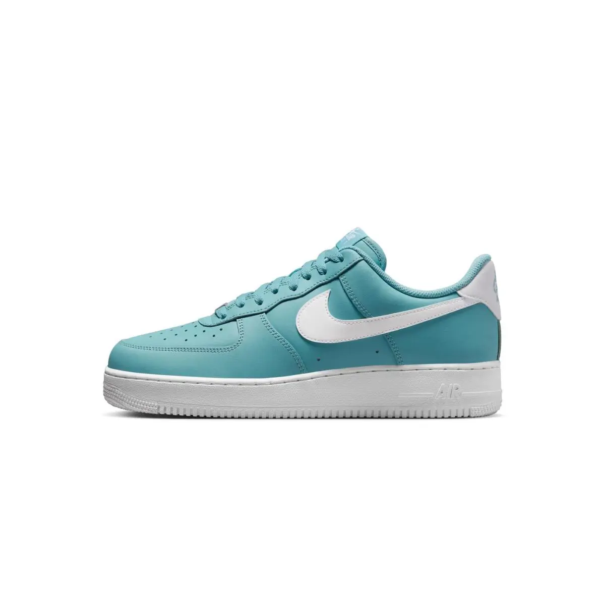Men`s Nike Air Force 1 `07 Denim Turq/white FJ4146 401 - Denim Turq/White