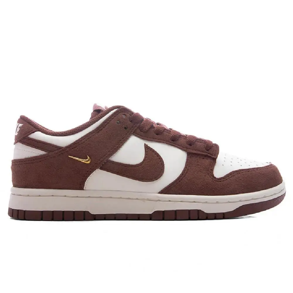 Women`s Nike Dunk Low Sail/red Sepia-metallic Gold IB4417 104 - Sail/Red Sepia-Metallic Gold
