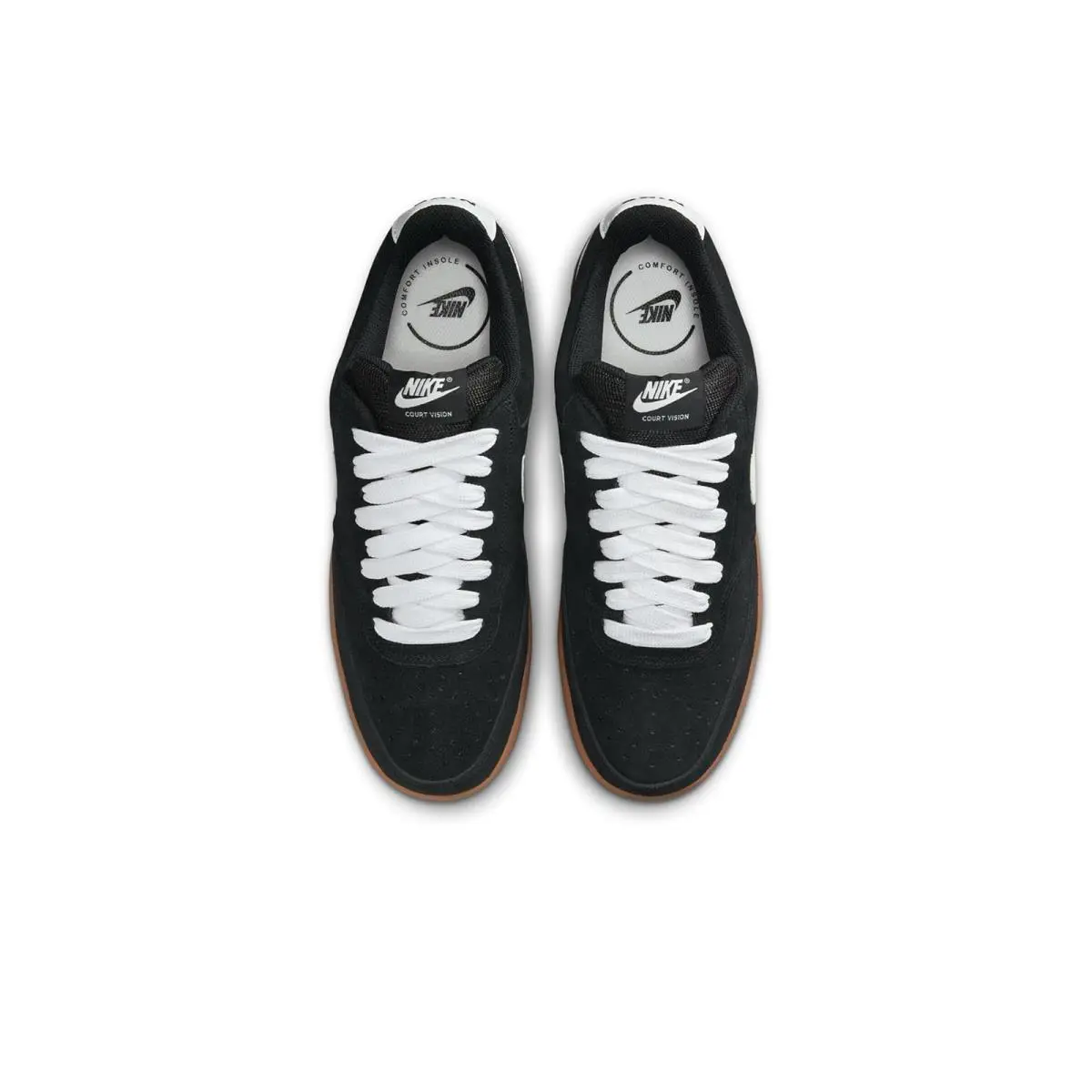 Nike shoes - Black/White/Gum Med Brown 0