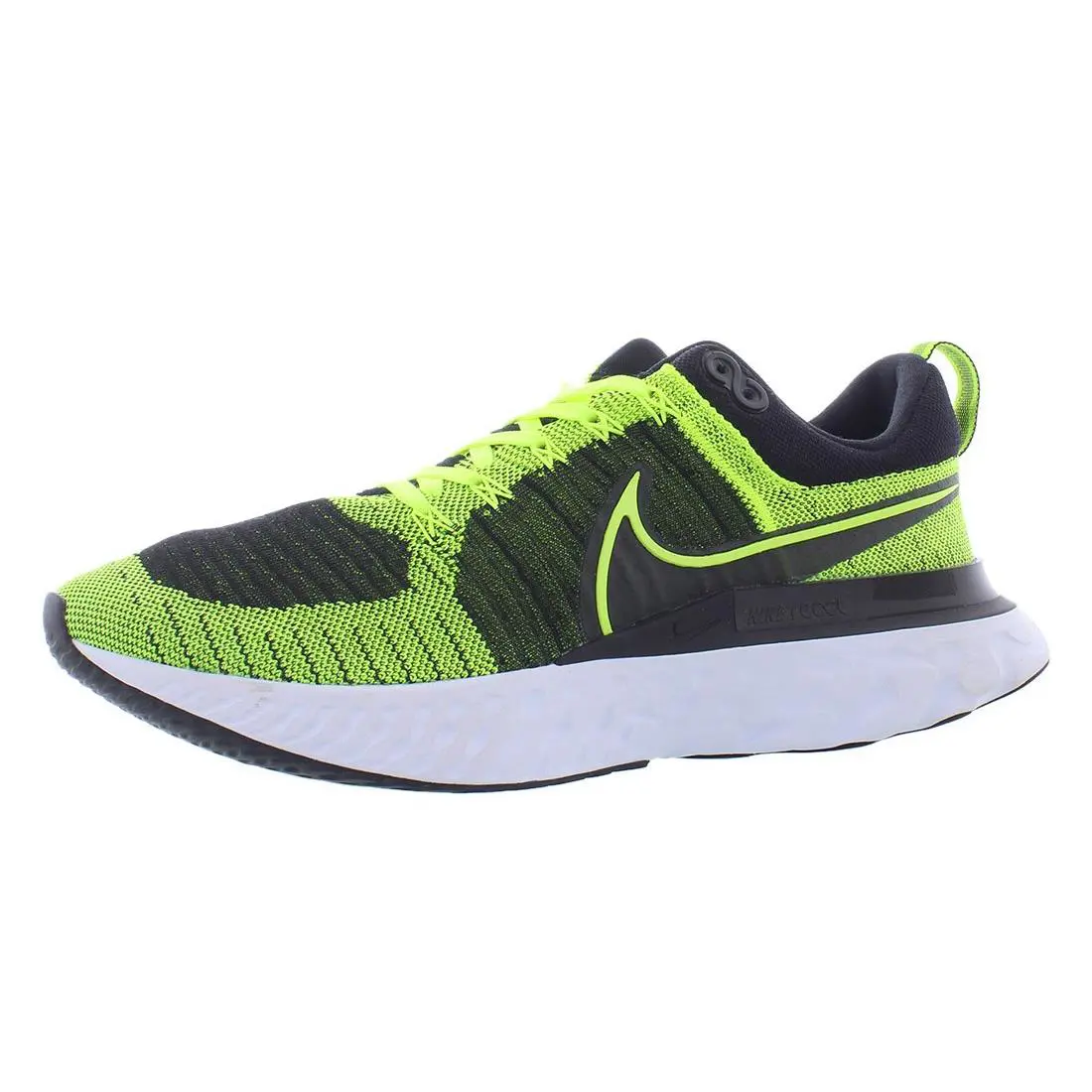 Nike React Infinity Run Fk 2 Mens Shoes - Volt/Black/White, Full: Volt/Black/White