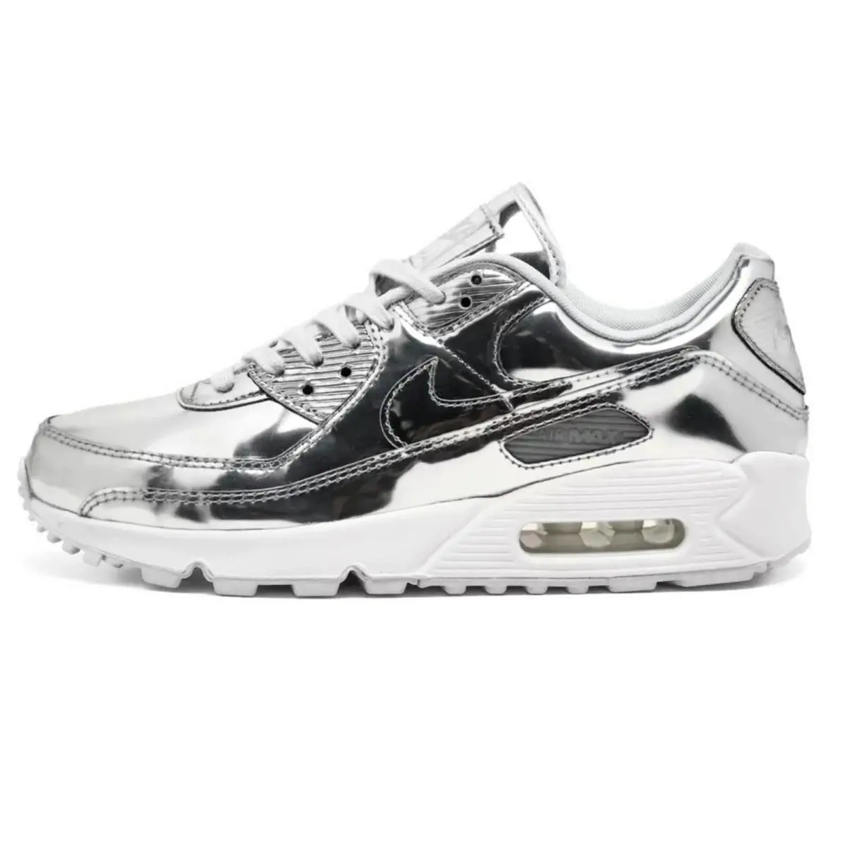Nike shoes - Nike Air Max 90 - Air Max - Silver, Manufacturer: Chrome/Pure Platinum/White 1