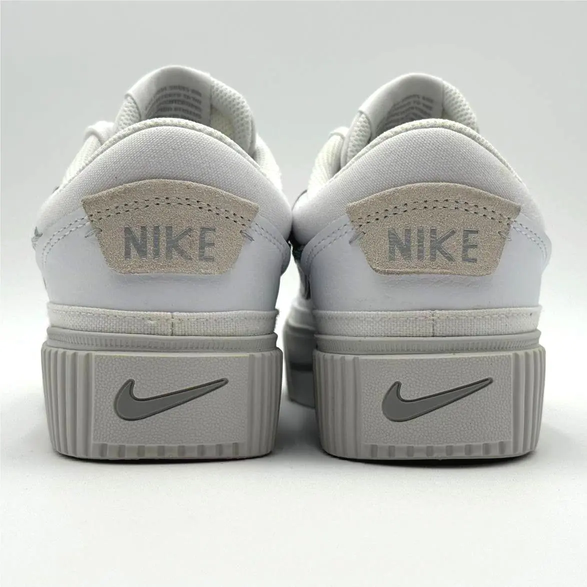 Nike shoes - Nike Court Legacy Lift - Court Legacy Lift - HQ2307-100 - White, Manufacturer: White / Metallic Silver 4