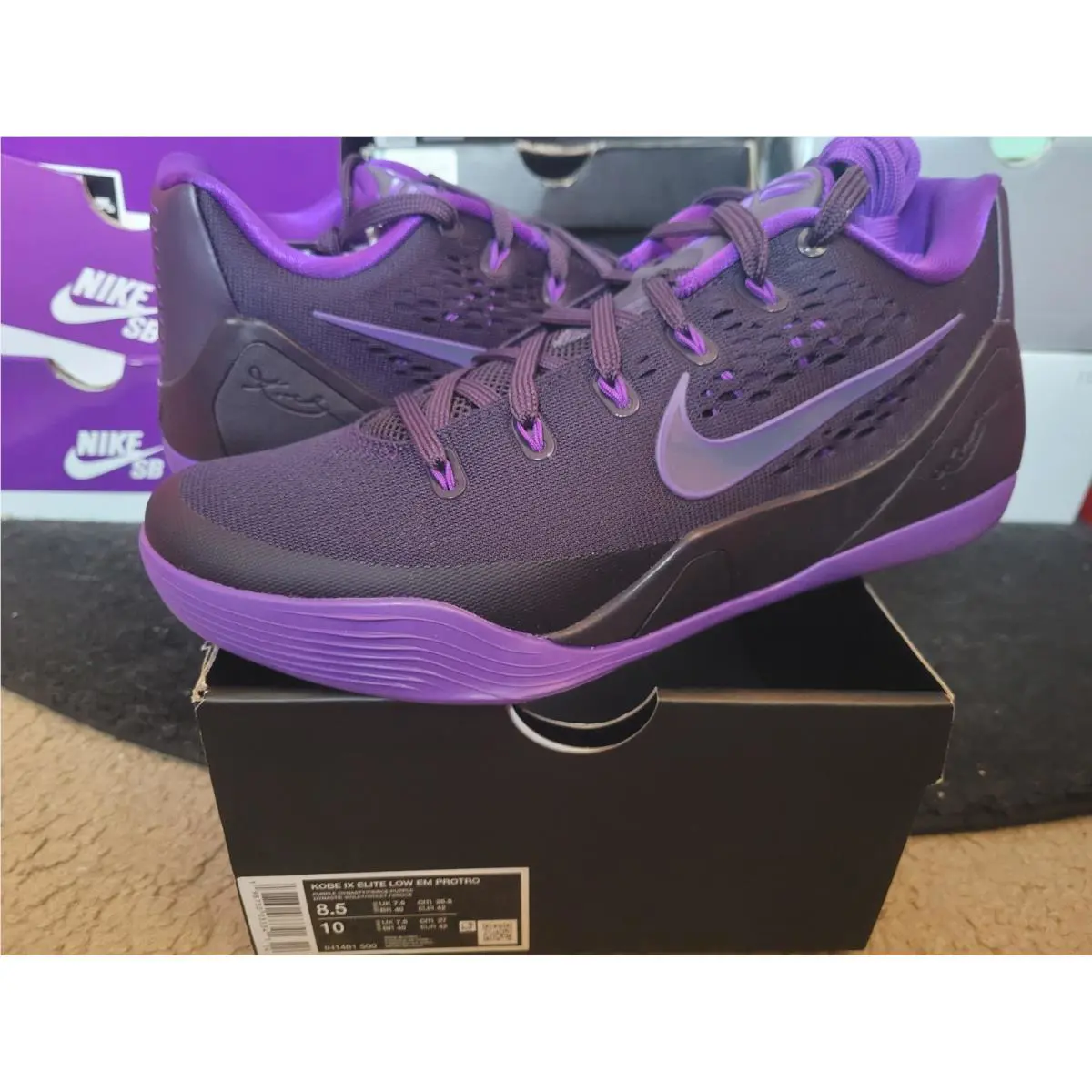 Nike shoes - Kobe IX Elite Protro - Kobe Elite Protro - IH1401 500 - Purple 6