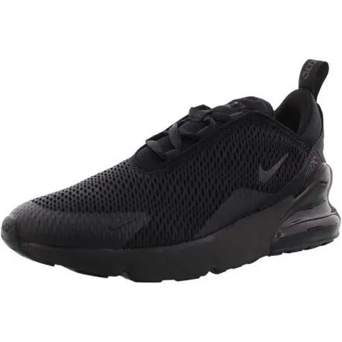 Little Kid`s Nike Air Max 270 Black/black-black AO2372 006 - Black/Black-Black