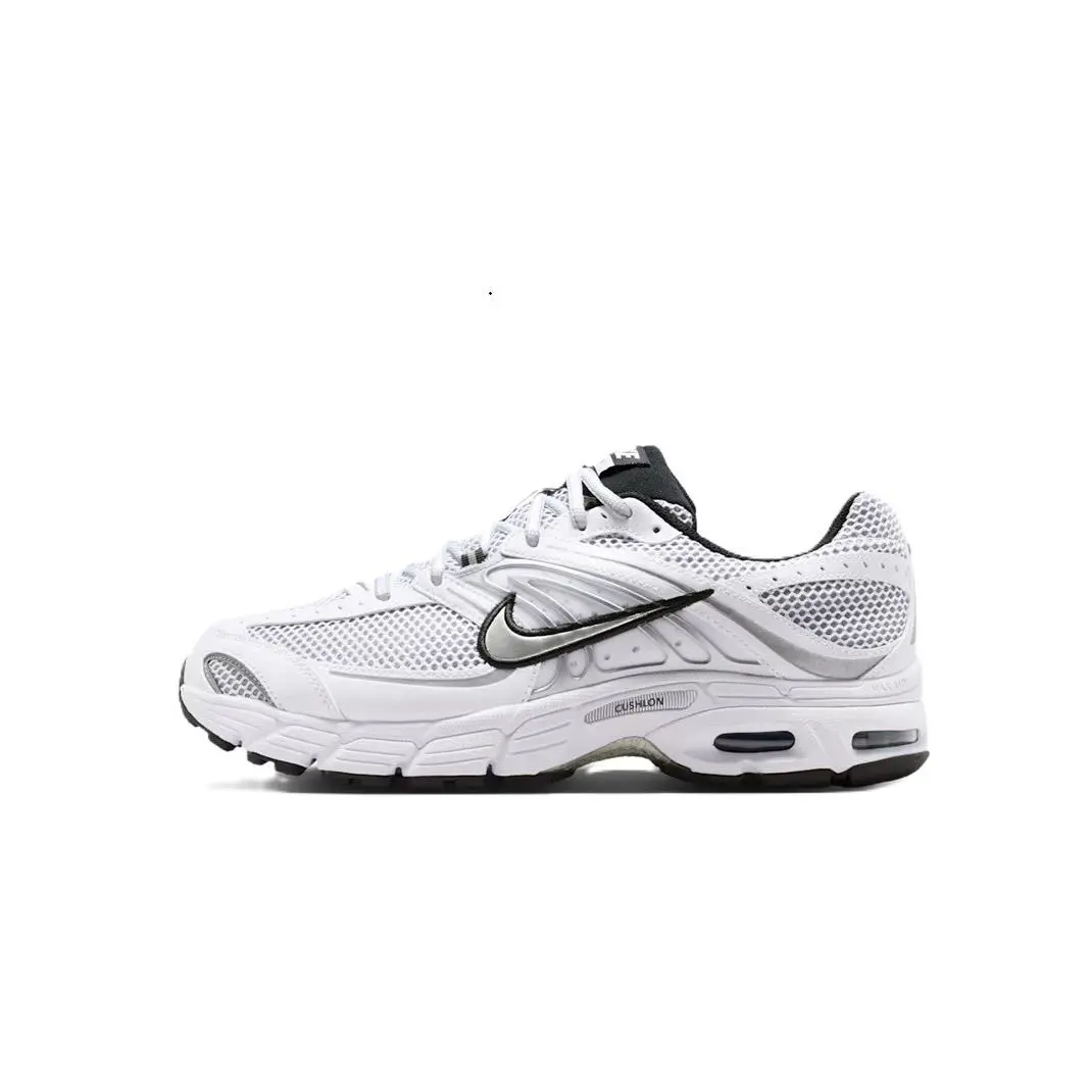Men`s Nike Air Max Moto 2K White/black-metallic Silver IO9279 100 - White/Black-Metallic Silver