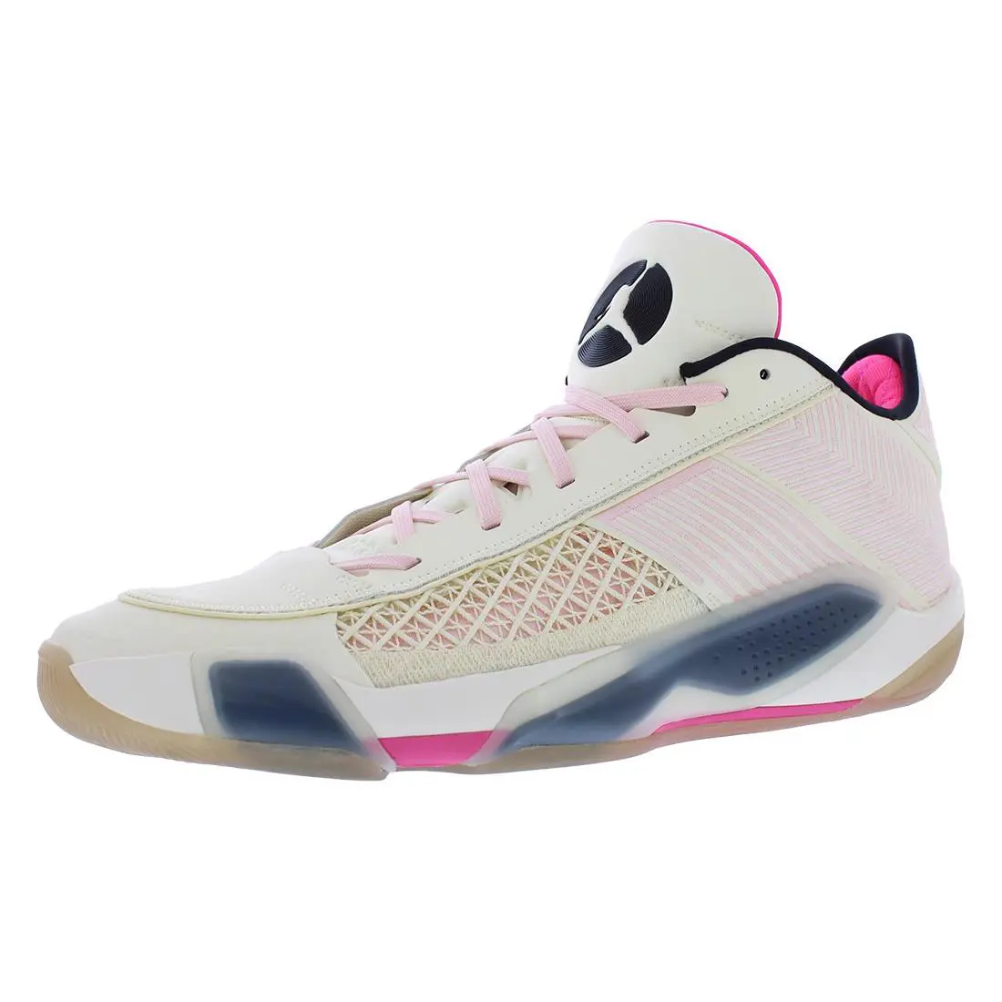 Nike Air Jordan Xxxviii Low Unisex Shoes - Coconut Milk/Black/Atmosphere