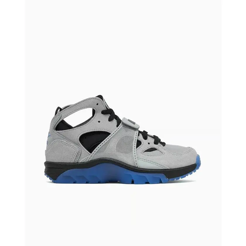 Men`s Nike Air Trainer Huarache Wolf Grey/star Blue-black IH4469 012 - Wolf Grey/Star Blue-Black