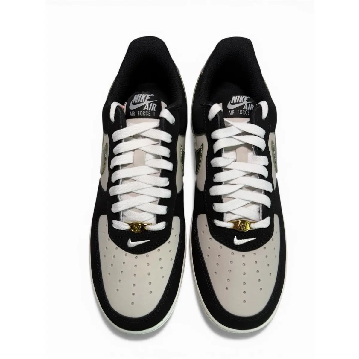 Nike shoes - Nike Air Force 1 Low `07 LV8 - HQ1967-100 - White/Gum Medium Brown/Summit White/Black 3