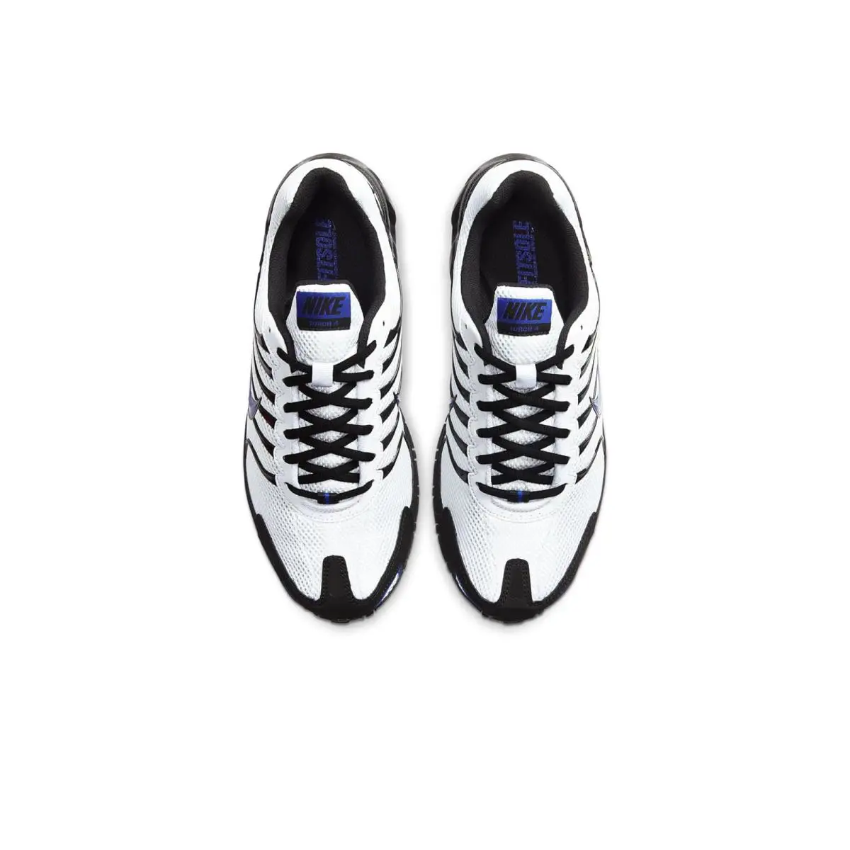 Nike shoes - White/Hyper Blue/Black 7