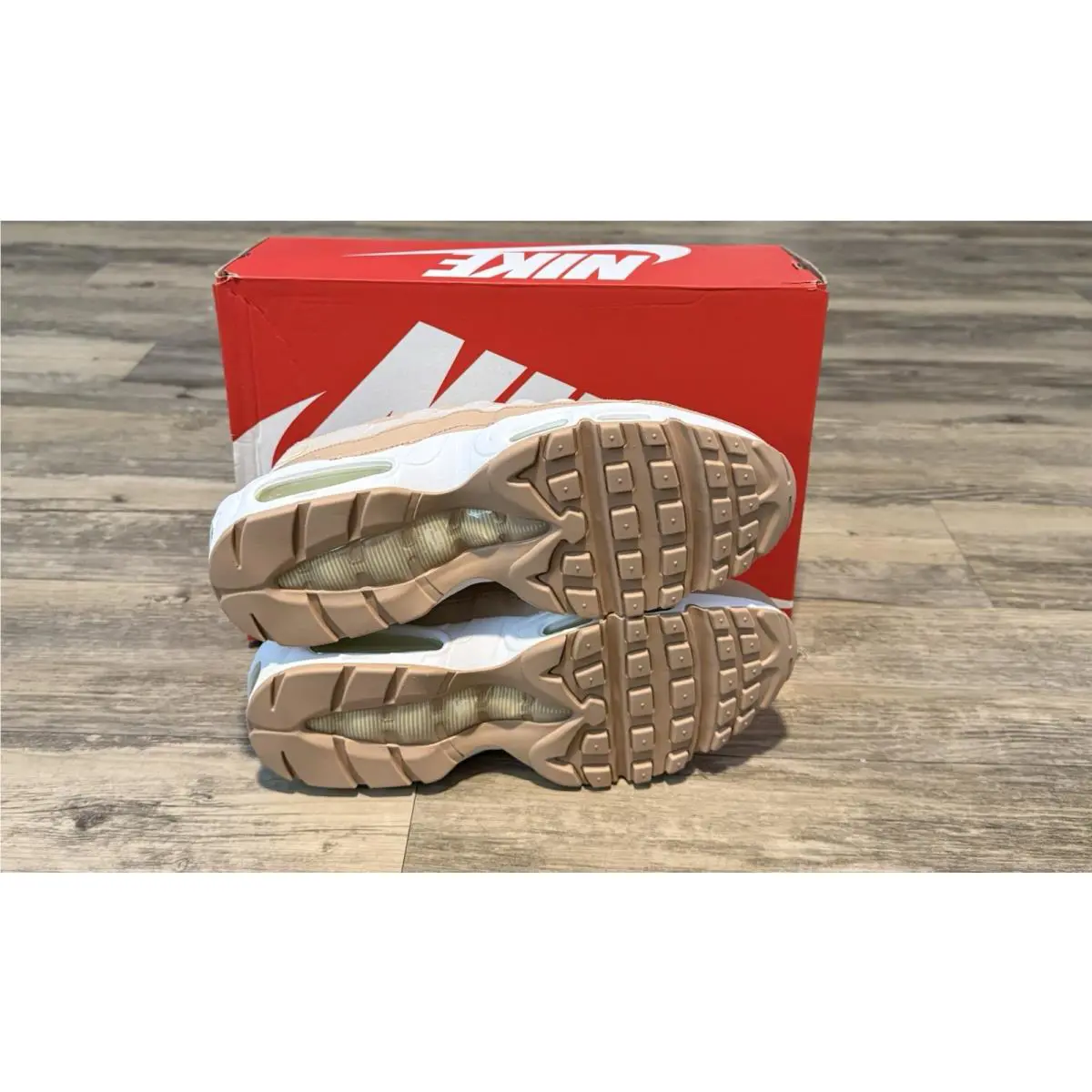Nike shoes - Nike Air Max - Air Max - 307960-203 - Bio Beige/Desert Sand/White/Luminous Green 4