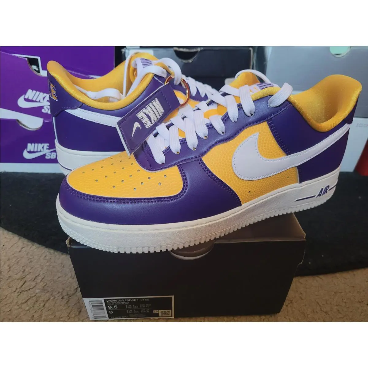 Nike shoes - Nike Air Force 1 - Air Force - FJ1408 500 - Purple 6