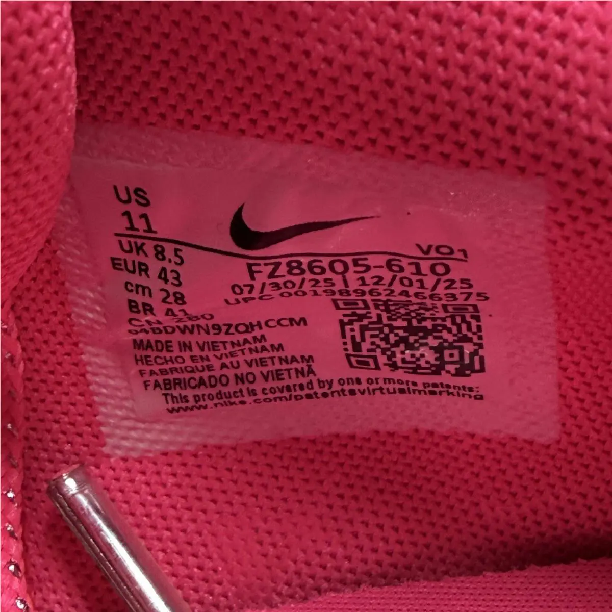 Nike shoes - A`ja Wilson A`One All-Star Pink - FZ8605-610 - Pink 4