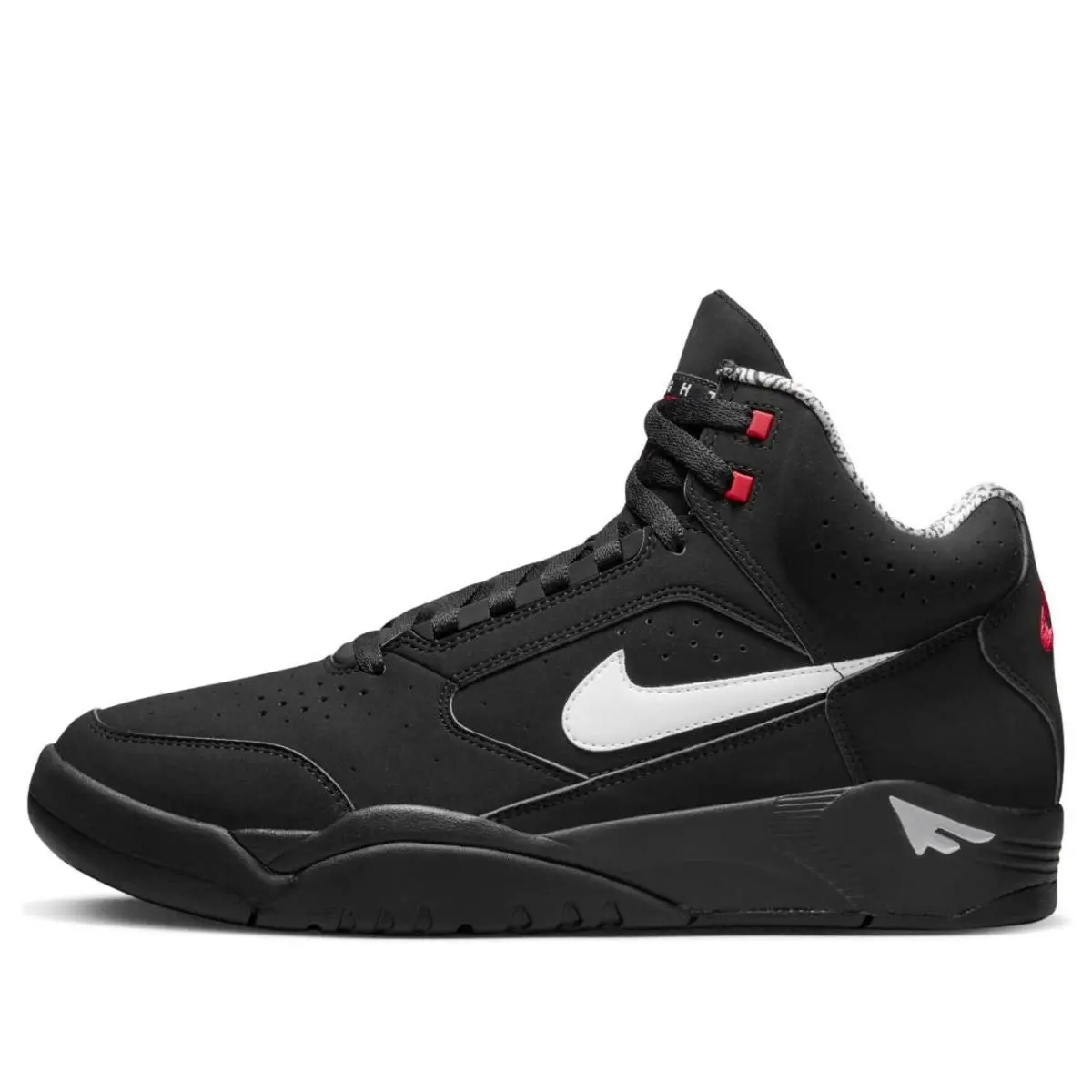 Nike Air Flight Lite Mid `black White` - Black
