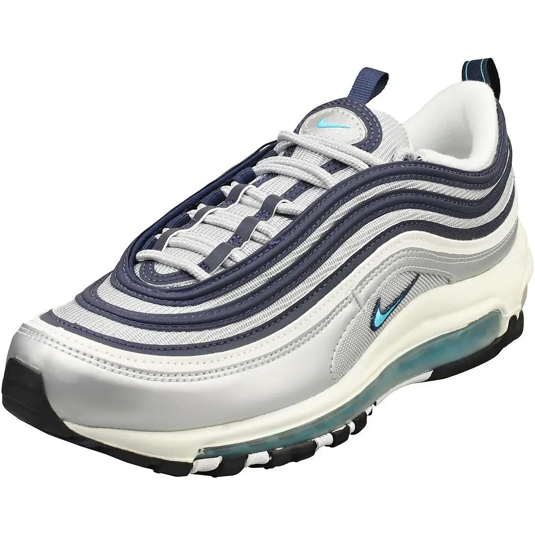 Nike shoes - DQ9131 001 - DQ9131 001 - Metallic Silver/Chlorine Blue 4
