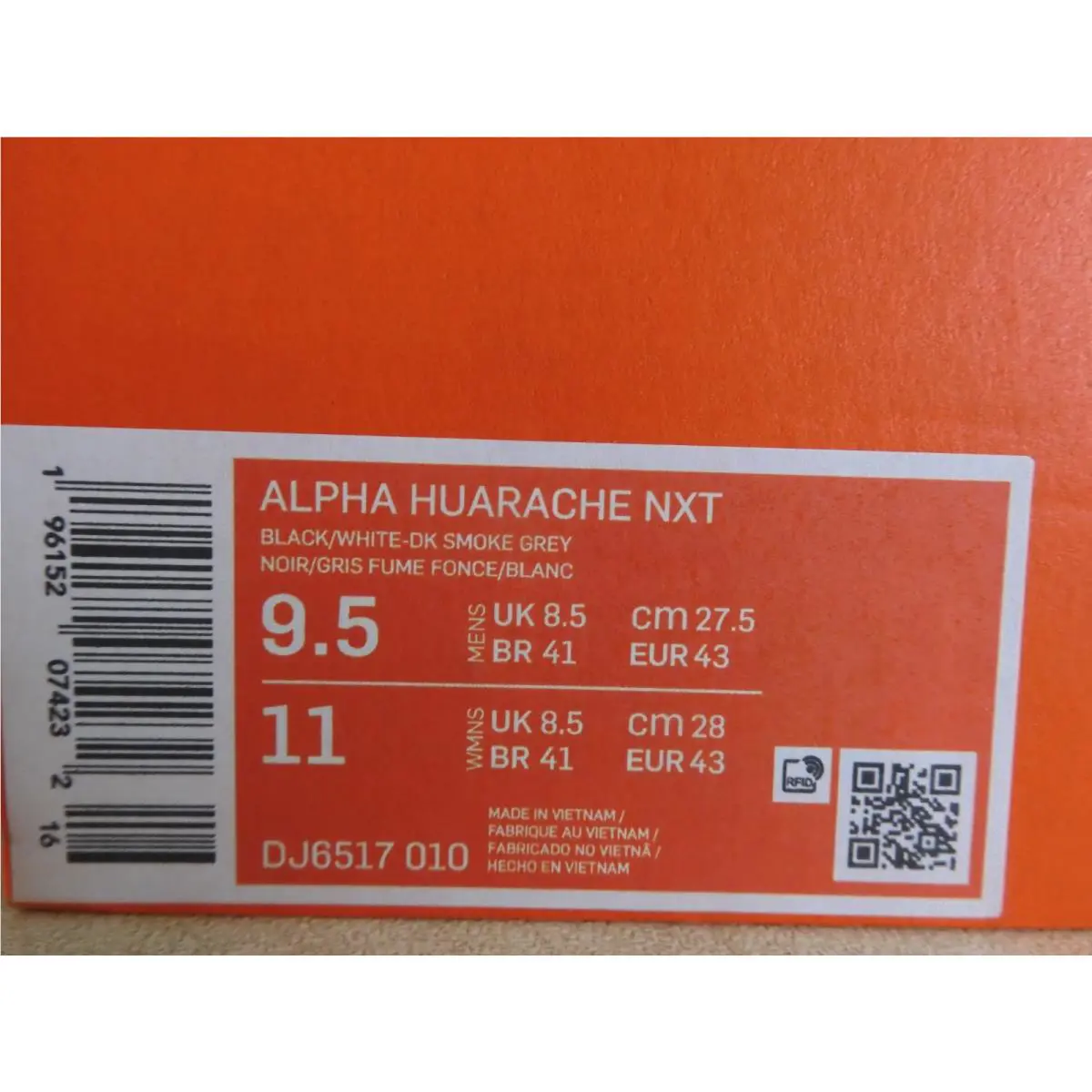 Nike shoes - Nike Alpha Huarache - Alpha Huarache - DJ6517-010 - Black 22