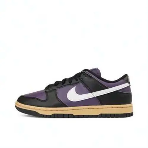 Nike Womens` Dunk Low Next Nature Casual Shoes - Dark Raisin/white - Dark Raisin/White