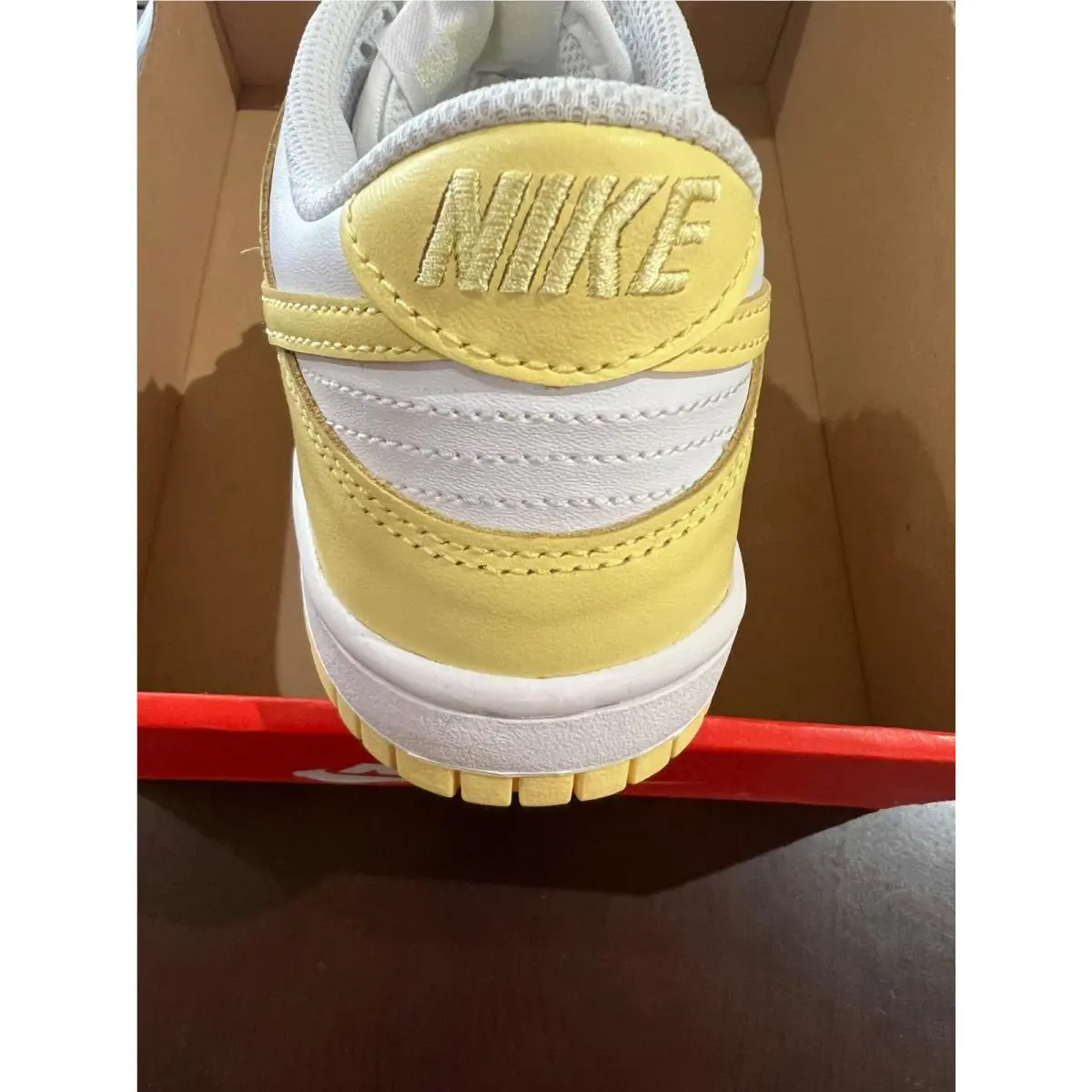 Nike shoes - WHITE / SOFT YELLOW 4