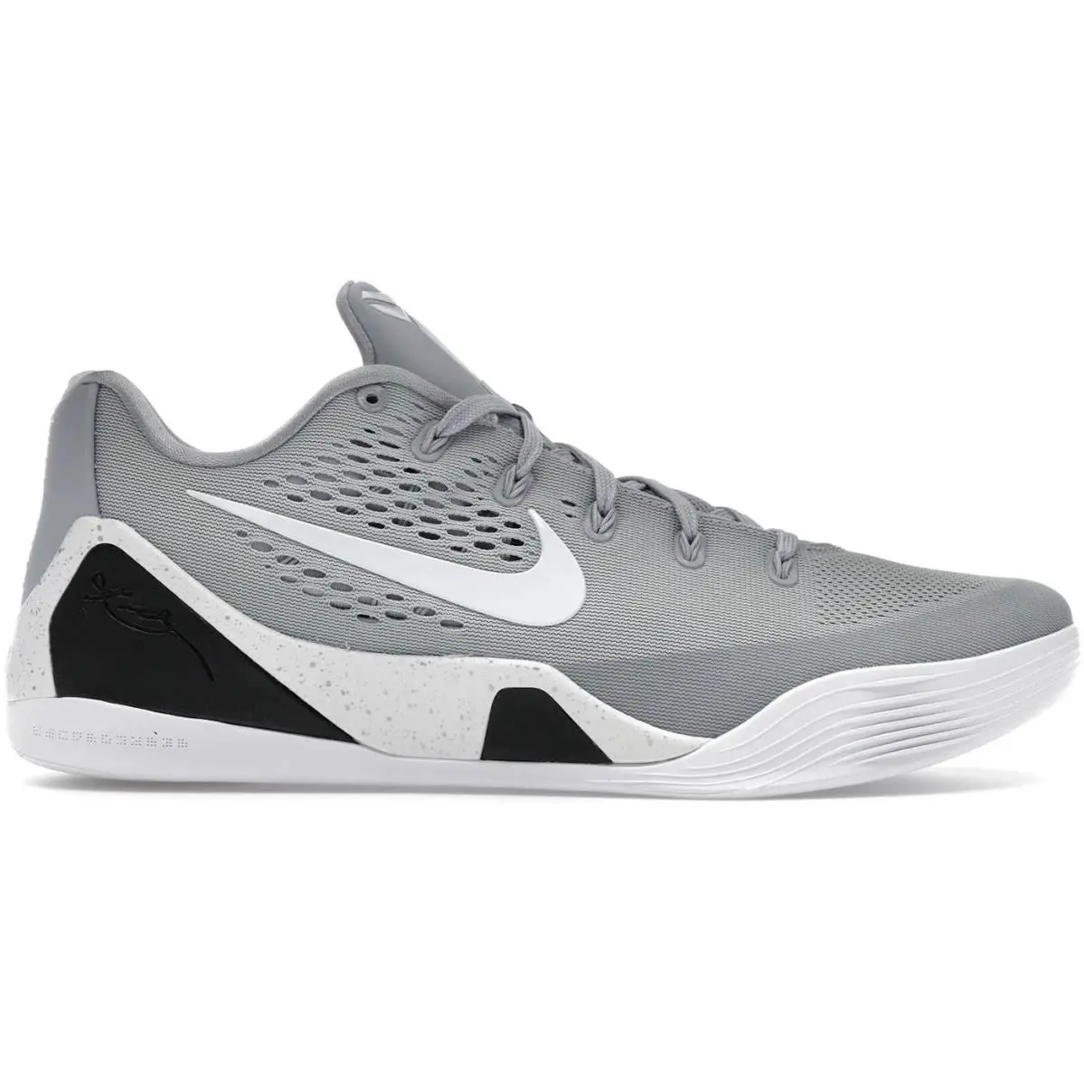 Nike Kobe 9 EM Low Protro TB Wolf Grey - White/Black