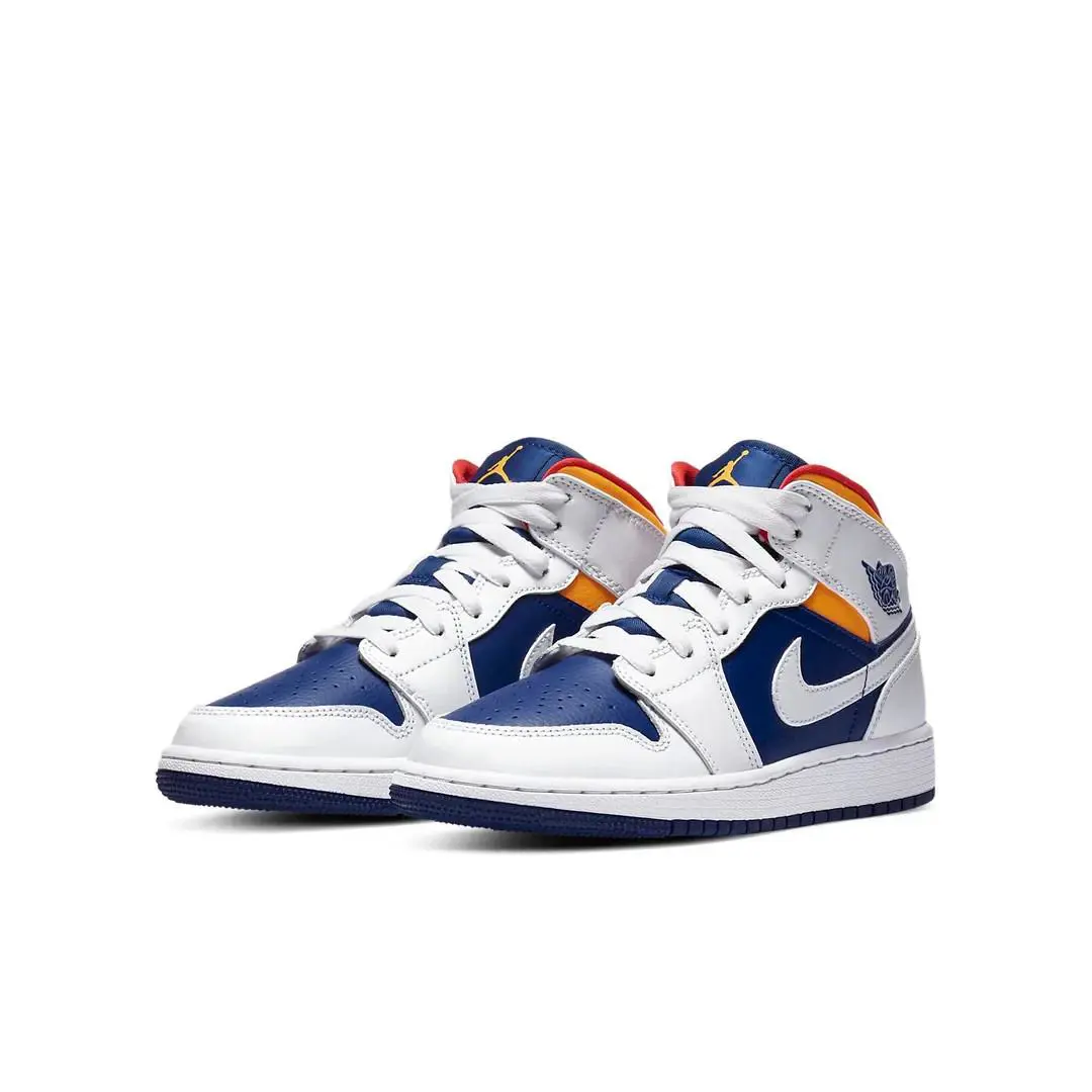 Nike shoes - Air Jordan 1 Mid - Air Mid - 554724-131 - Blue 1
