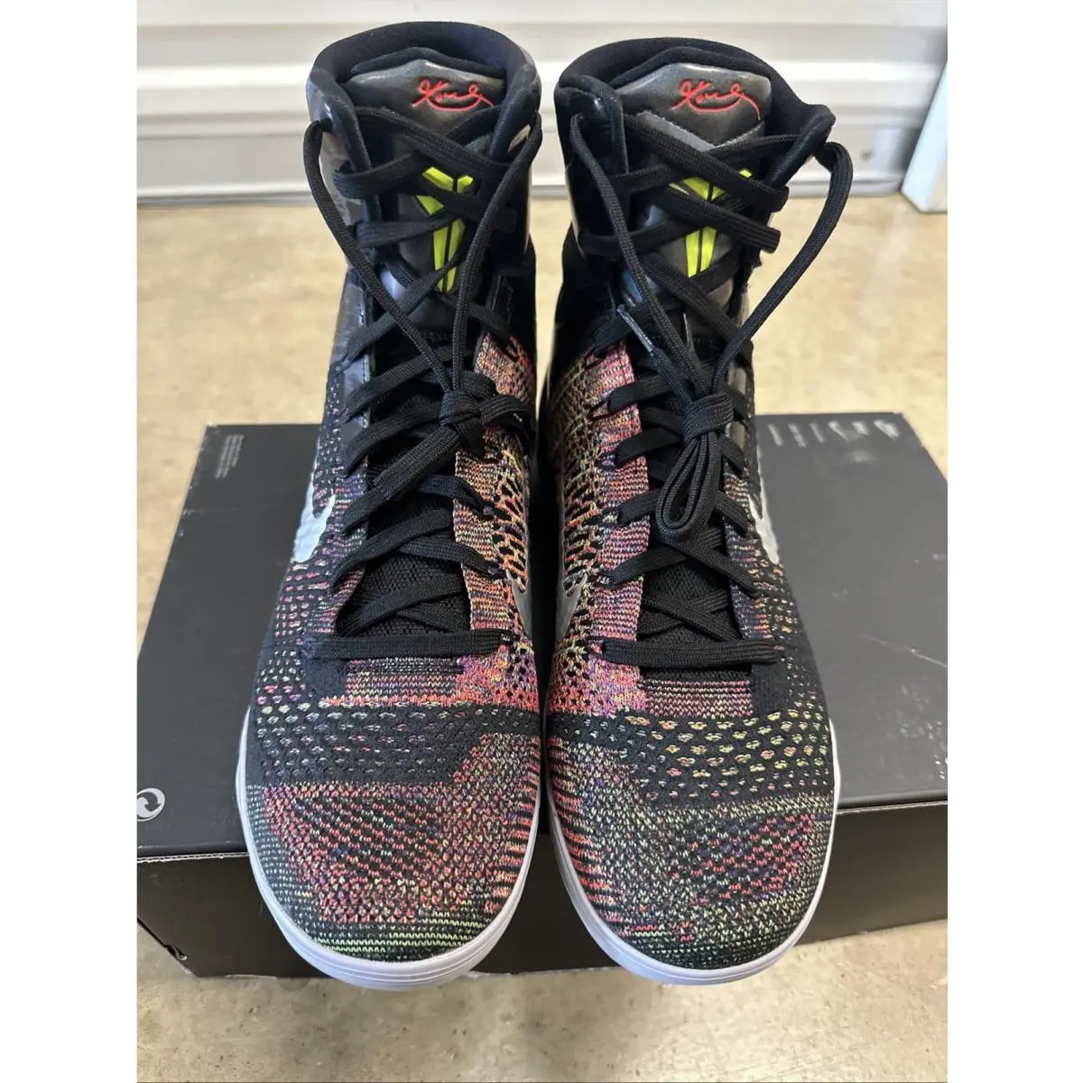 Nike shoes - Nike Kobe 9 Elite - Kobe Elite - FZ7335-001 - Black Metallic Silver 3
