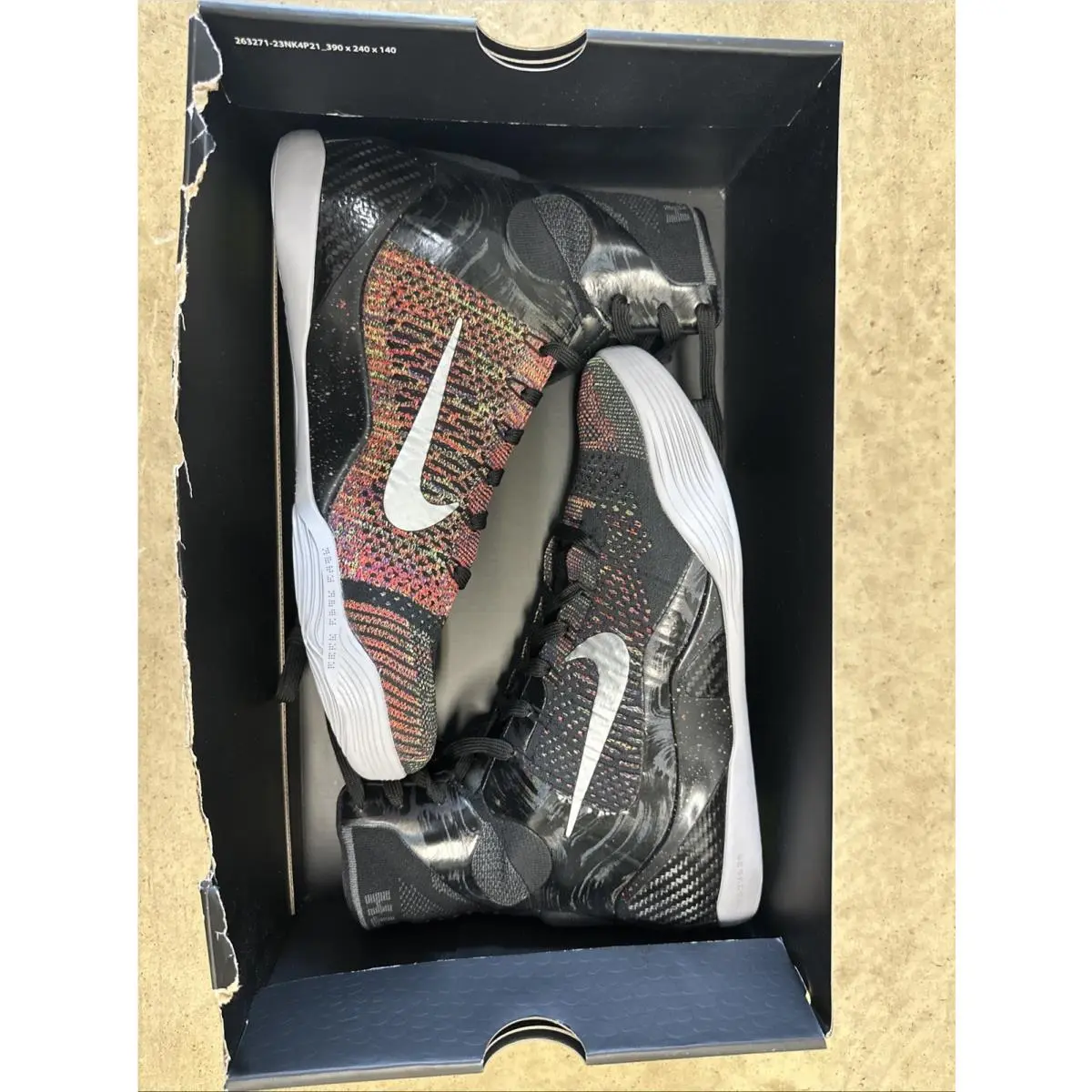 Nike shoes - Nike Kobe 9 Elite - Kobe Elite - FZ7335-001 - Black Metallic Silver 0