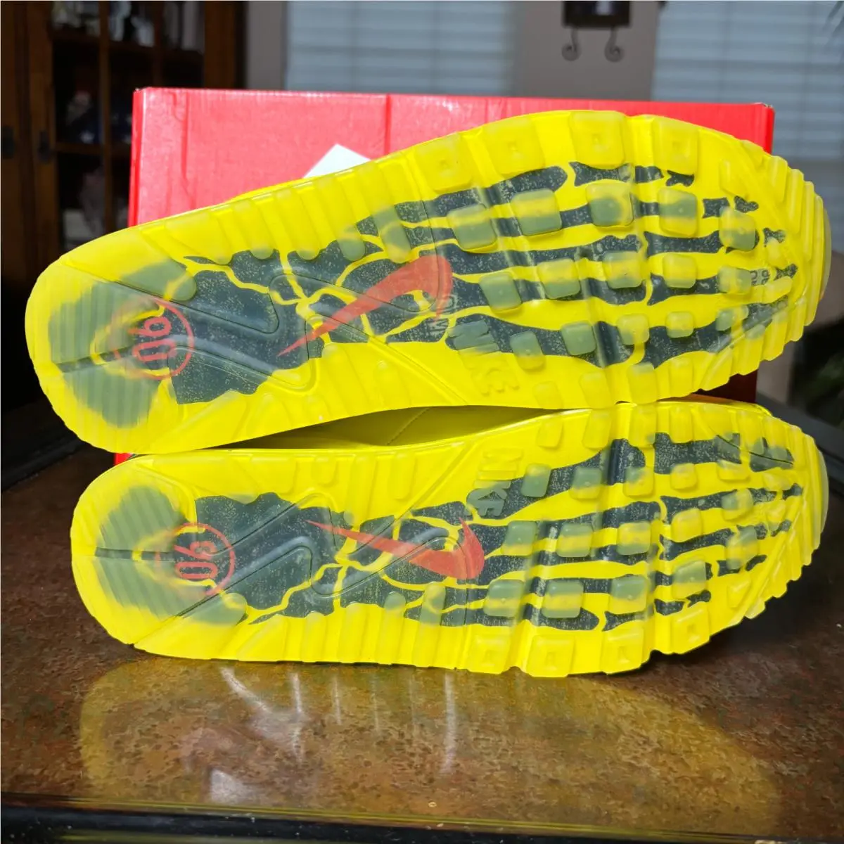 Nike shoes - Nike Air Max 90 Total 90 - HJ0624-758 - Yellow 5