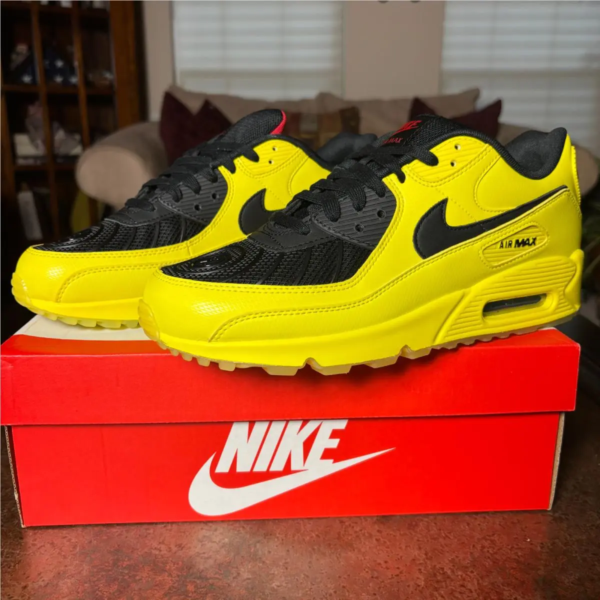 Nike shoes - Nike Air Max 90 Total 90 - HJ0624-758 - Yellow 8