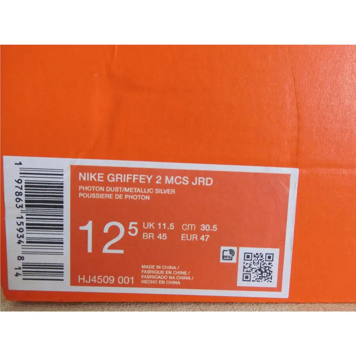Nike shoes - Nike Griffey 2 - Griffey - HJ4509-001 - Gray 6
