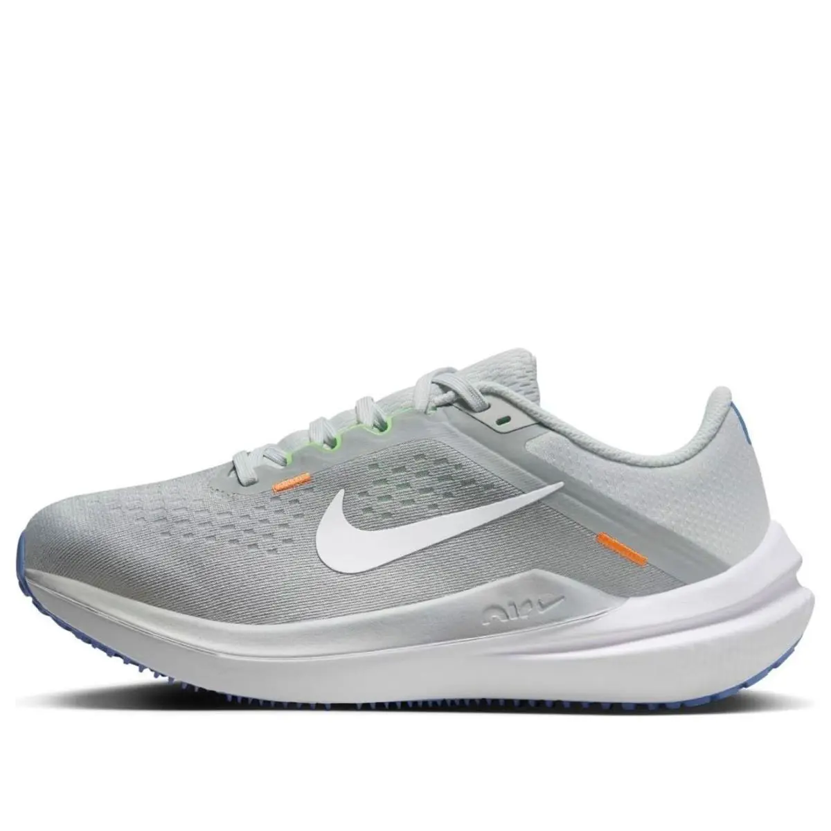 Wmns Nike Air Zoom Winflo 10 Road Running Shoes `light Smoke Grey` - Gray