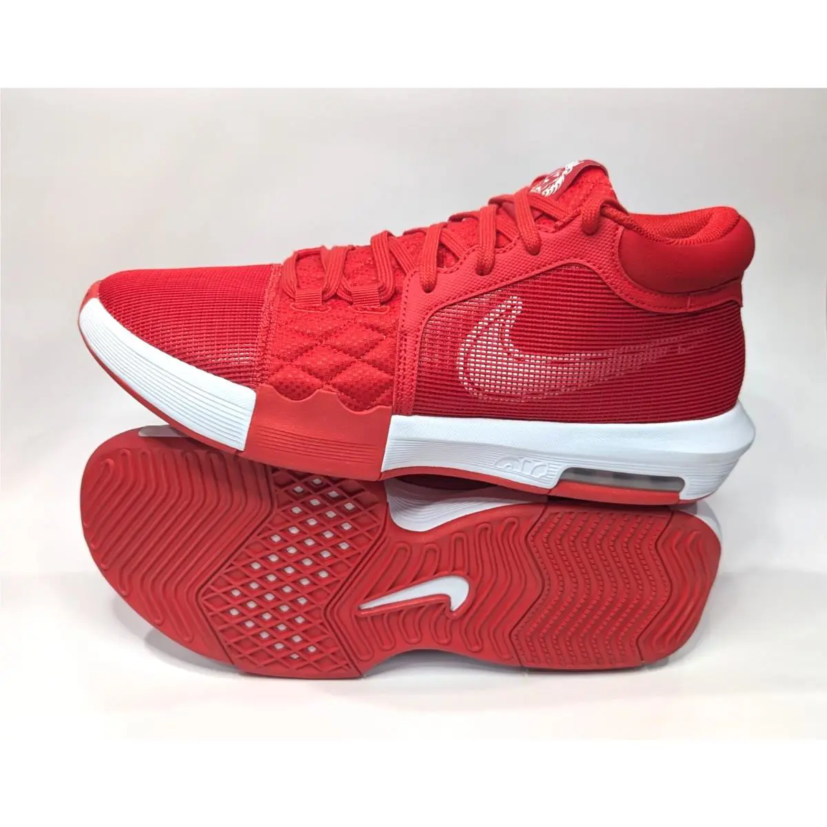 Nike shoes - Nike LeBron Witness 8 TB - FB9944-600 - Red/White 2