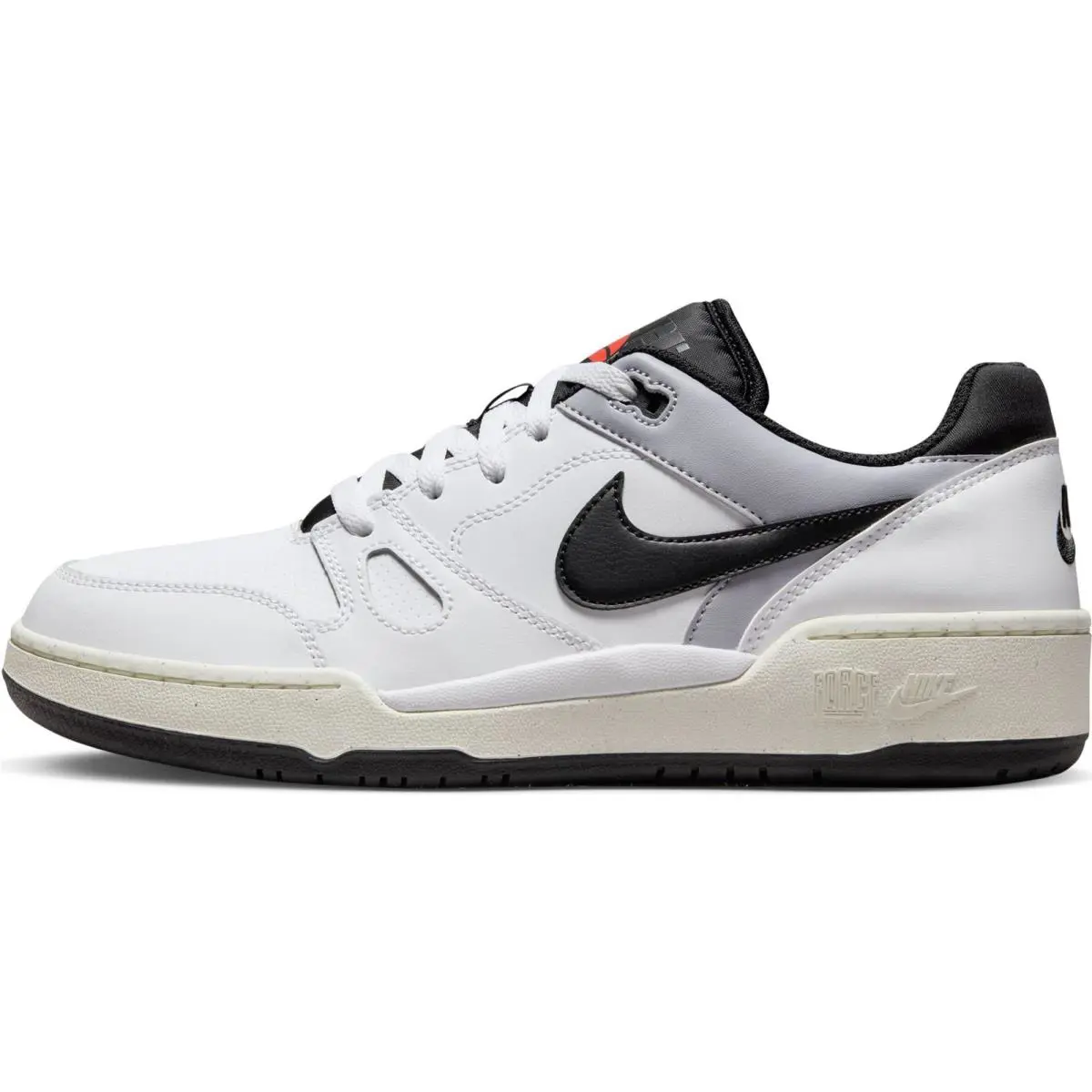 Nike Unisex Full Force Low Sneakers - White/black/pewter/sail - White/Black/Pewter/Sail