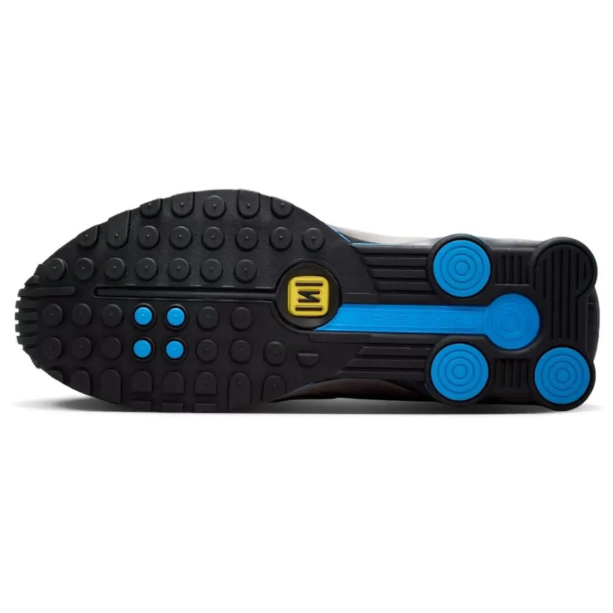 Nike shoes - Nike Shox - Shox - Silver, Maufacturer: Black/Metallic Pewter/Light Photo Blue/Canary 0