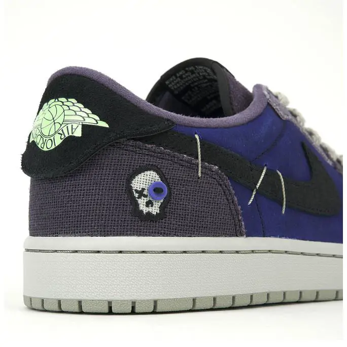 Nike shoes - Jordan 1 x Zion Williamson Retro Low - IH2309-500 - Blue/Purple 2