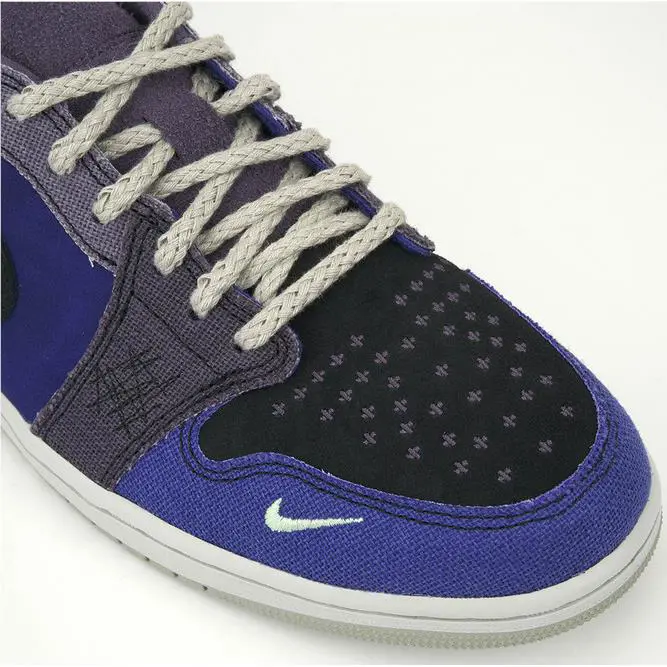 Nike shoes - Jordan 1 x Zion Williamson Retro Low - IH2309-500 - Blue/Purple 3