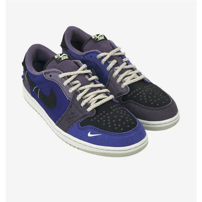 Nike shoes - Jordan 1 x Zion Williamson Retro Low - IH2309-500 - Blue/Purple 6